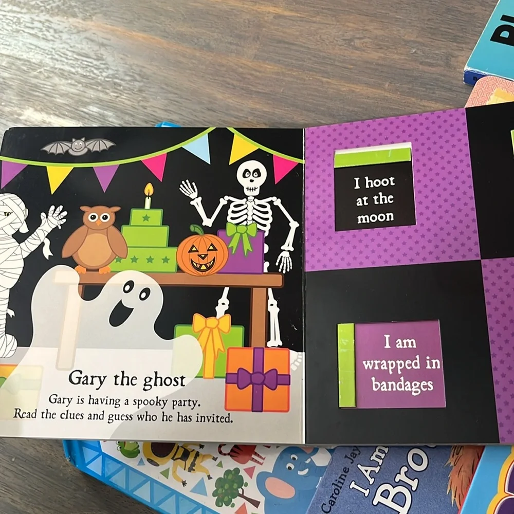 CHILDREN’S BOARD BOOKS SET OF 8 kids books boy books learning #2